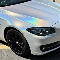 Film de protection de peinture de carrosserie automobile WRAPMASTER TPU auto-réparateur anti-rayures, effet diamant laser blanc, anti-jaunissement, PPF, garantie 8 ans