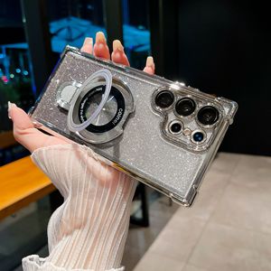 Funda Protectora Transparente Brillante a Prueba de Golpes para Teléfono Samsung S26 S25 S24 S23 <span class=keywords><strong>S22</strong></span> Ultra Plus A15 A25, Película Protectora de Lente, Funda Anticaídas - Product Image 3