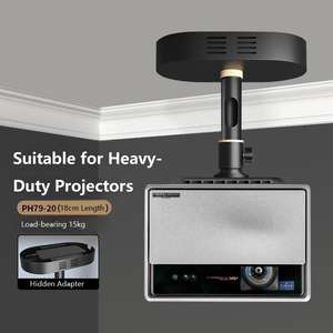Support de projecteur Supports de <span class=keywords><strong>plafond</strong></span> pratiques Plusieurs appareils Contrôle mécanique 48cm Capacité de 15kg pour projecteurs lourds - Product Image 2