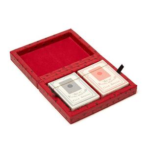 ชุดกล่อง<span class=keywords><strong>เกม</strong></span>ไพ่<span class=keywords><strong>ส</strong></span>องชั้นหนัง PU ทำจากไม้<span class=keywords><strong>ส</strong></span>ุดหรูพร้อมปากกาและโน้ตบุ๊ก - Product Image 4