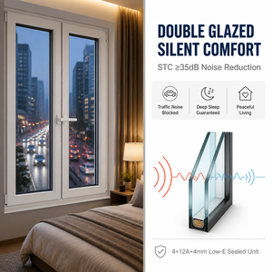 Ventana Abatible y Giratoria <span class=keywords><strong>de</strong></span> Aluminio <span class=keywords><strong>con</strong></span> Marco Delgado, <span class=keywords><strong>Rotura</strong></span> <span class=keywords><strong>de</strong></span> <span class=keywords><strong>Puente</strong></span> Térmico, Doble Acristalamiento Low-E, Insonorizada, Fija, <span class=keywords><strong>con</strong></span> Microventilación, Moderna - Product Image 5