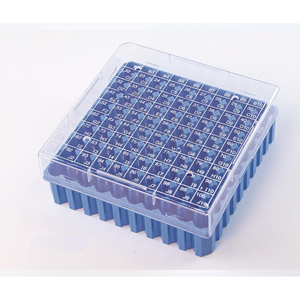 Laboratory Medical Grade <b>Plastic</b> Cryogenic Tube <b>Storage</b> Box 81 Compartments For Freezing Vials And Samples - Product Image 3