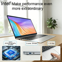 Laptop Nuovo di Zecca Made in China A3950 14 Pollici 6GB RAM 512GB SSD con Scocca in Plastica Computer Portatile Personale per Affari