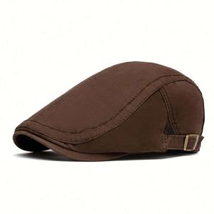 Wholesale Fashion Spring Summer Faded Cotton Sport <b>Flat</b> Ivy <b>Cap</b> Hat for <b>Men</b> Spring Outdoor Casual Dress - Product Image 5