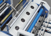 Machine de laminage électrique entièrement automatique à pré-revêtement pour papier et plastique, haute vitesse 100 m/min, emballage de cartons