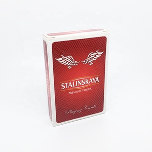 Cartas de Póker Personalizadas de Plástico PVC Impermeable, Impresas, en Caja de Papel, Certificación EN71, para Uso Promocional - Product Image 2