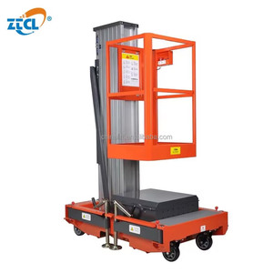 Plateforme élévatrice électrique portable en alliage <span class=keywords><strong>d</strong></span>'aluminium à haute stabilité pour travaux industriels, idéale pour les travaux en extérieur et en intérieur - Product Image 3