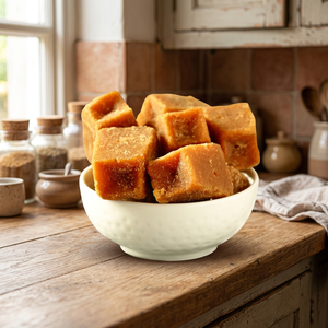 Jaggery Cubes Natural Sweetener Healthy Nutritious Indian Sugar Alternative Energy Rich Cooking Ingredient - Product Image 3