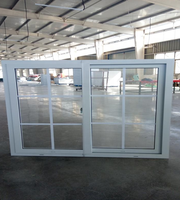 Sistema de Cierre de Seguridad Multipunto con Protección Antirrobo y Antivandalismo, Ventana Corredera de PVC de Diseño Europeo para Uso en Hoteles