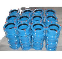 Accouplements universels en fonte ductile Accouplements flexibles avec large gamme pour tuyaux DI, PVC, tuyaux HDPE