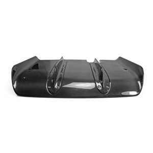 อะไหล่ตกแต่งรถยนต์คาร์บอนไฟเบอร์ EPR สำหรับ GT-R R35 LB Style Rear Diffuser-7กก. ป้องกันรังสียูวี ลายทวิลวีฟ 2007- A-R35-DIF-LB ด้านหลัง - Product Image 5
