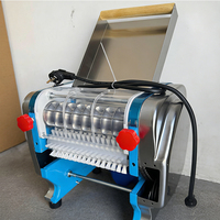 Machine à chinchin automatique commerciale, machine à fabriquer des nouilles électrique, coupe-pâte en acier inoxydable avec épaisseur réglable