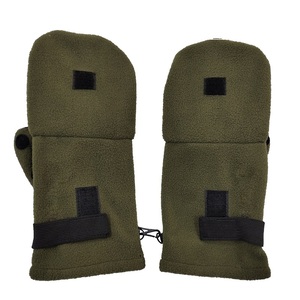 Guantes de Invierno Personalizados, Medios Dedos, Antideslizantes, Cálidos, de Forro Polar, para Motociclismo y Pesca en Hielo - Product Image 4
