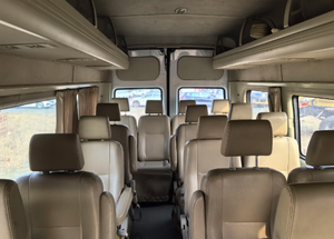 Voiture de tourisme minibus MPV <span class=keywords><strong>fourgon</strong></span> JiangHuai d'occasion jaune 2014, quatre roues, 14-15 places - Product Image 6