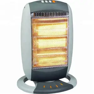 Winter Warming Room Office, Halogen Electric Fan Heater, Adjustable Thermostat Electric Heaters/