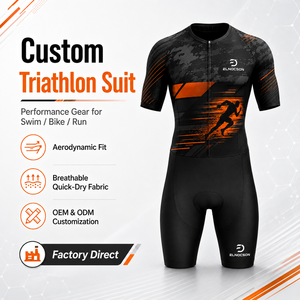 Traje de Triatlón Personalizado para Hombre, Traje Aerodinámico para Ciclismo, Natación, Carrera, Ropa de Competición, Fabricante de Ropa Deportiva OEM ODM - Product Image 1