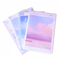 52 feuilles mignon Kawaii japonais Kimono A5 Eva cahier avec boucle de manchon en caoutchouc