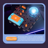 Kits d'expériences scientifiques pour enfants : vaisseaux spatiaux, bâtiments modernes, blocs de construction, jouets électroniques de physique, circuits électroniques pour 5-7 ans