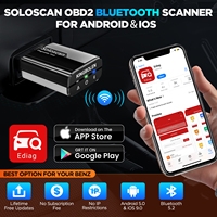 Kingbolen Soloscan para Audi herramienta de diagnóstico OBD2 escáner ECU codificación actualización gratuita de por vida lector de código de coche