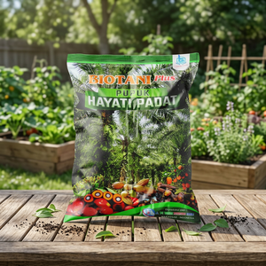 Engrais organique en poudre personnalisé Hayati Padat (Kebun) – Mélange nutritif excellent pour plantes, céréales, cultures horticoles, palmiers et caoutchouc - Product Image 1