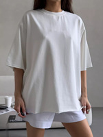 T-shirt court brodé de papillons et libellules à sequins, écologique, en coton, pour femme, haute qualité, avec logo personnalisé, conception gratuite