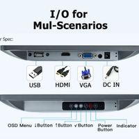 Touchwo 15.6 pouces tablettes d'ordinateur commerciales fabricants 4gb 8gb 64gb Ram Android Poe tout en un tablette PC