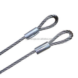 כבל פלדה גבוהה מתיחה חוט חבל הרמת קלע תליון קווים Swaged שקעי חוט חבל Gear קלע - Product Image 6