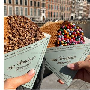 กล่องใส่อาหารกันน้ำและกันน้ำมันรีไซเคิลได้กล่องใส่ไอศกรีมถ้วยหมีมีฟอง - Product Image 6