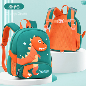 Mochila Esportiva de Poliéster Impermeável e Fashionável, Leve, Mini Mochila com Estampa de Dinossauro para Meninos e Meninas - Product Image 6