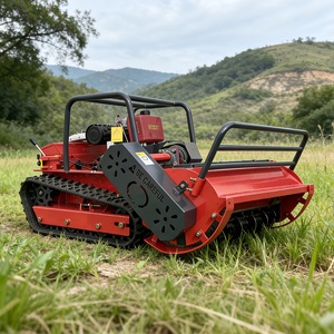 Macchina Tagliaerba Telecomandata per Tutti i Terreni con Cingoli in Gomma, <span class=keywords><strong>Decespugliatore</strong></span> per Aree Montane <span class=keywords><strong>e</strong></span> ad Accesso Difficile - Product Image 6