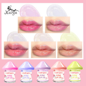 Logo personnalisé mignon champignon végétalien brillant à lèvres lèvres dodues cosmétique adoucir clair nourrissant l'humidité apaiser non collant enfants huile pour les lèvres - Product Image 5
