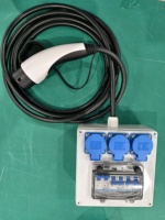 Nouvel Arrivage Adaptateur V2L 6kW Type 2 avec RCD et MCB 16A – Prise d'alimentation portable pour VE, idéale pour le camping et les situations d'urgence à domicile