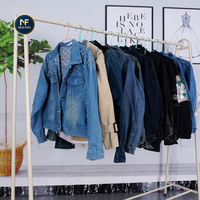 Grosir Jaket Denim Wanita Bekas - Harga Murah Volume Besar - Best Seller Live Streaming Pasar Malam 45kg