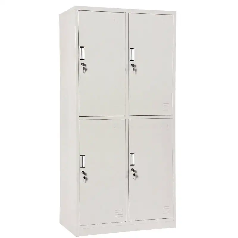 Armoire de bureau personnalisée au design moderne Armoire de rangement pour vêtements en acier