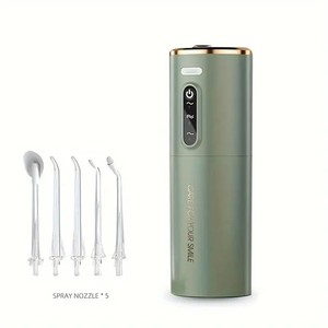 Hydropulseur électrique 280 ml avec réservoir amovible, 3 niveaux de pression, étanche IPX7, appareil portable pour le nettoyage des dents - Product Image 2
