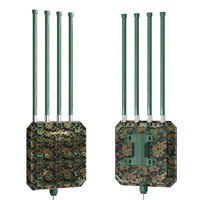 Wavlink AX3000 Router/AP/Repetidor WiFi 6 para Exteriores, Adaptador de Doble Banda 2.4G+5G, Extensor de Largo Alcance con 4 Antenas de 8dBi