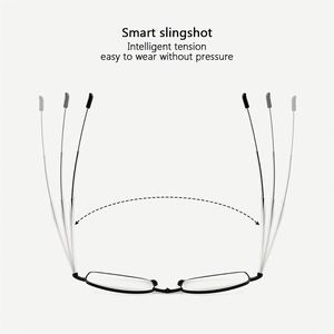 Gafas de Lectura Plegables Telescópicas para Hombre y Mujer, con Protección Anti Luz Azul y Estuche, Venta al Por Mayor - Product Image 6