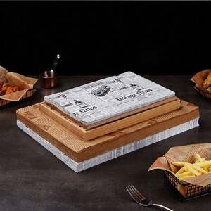 Papel Antigrasa de Color Personalizado, Biodegradable y Ecológico, con Revestimiento de Silicona de Doble Cara para Impresión Offset, para Envasado de Alimentos - Product Image 1