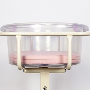 Cuna Neonatal Joyful Abundance 800x500mm con Marco de Acero, Recipiente Transparente de ABS, Cuna Médica Individual para Bebés - Product Image 3