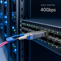 Module optique QSFP+ 40G, solution pour centre de données, intra-rack et inter-rack
