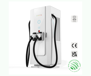 GCG 400kW CCS2 DC EV 충전기 듀얼 커넥터 접지 장착 OCPP CE 전기차 충전소용 인증 - Product Image 3