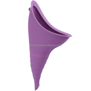Dispositivo urinario portátil de silicona suave para acampar para mujer, urinario de pie para orinar, urinario para mujer, dispositivo urinario femenino - Product Image 3