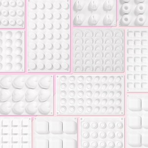 MUYULINS factory can customize a 15-cavity 3D heart-shaped mold, LFGB non-stick, BPA-free <b>silicone</b> mousse cake mold - Product Image 4