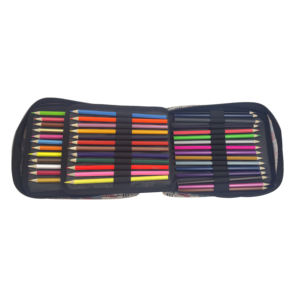 Large Capacity Zipper Closure <b>Pencil</b> <b>Case</b> 76 Colored <b>Pencils</b> and 72 Gel Pens Organizer Watercolor Pen Holder - Product Image 3