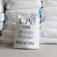 Résine CPE 135A polyéthylène chloré modificateur d'impact plastique additifs PVC matières premières en caoutchouc