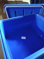 Bacs de stockage rectangulaires isothermes en plastique rotomoulé de 1000 litres – Conteneurs de transport pour poissons vivants – Grands bacs à poissons