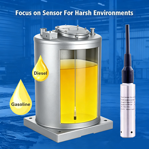 ATEX IECEx Edelstahl Kabelloser 4G Hochpräziser Benzin-Öl-Diesel-Tankfüllstandsensor für Lagertanküberwachung - Product Image 2