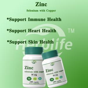 OEM Venta Caliente - Personalizable - Zinc 50mg con Selenio + Cobre 240 Cápsulas, Suplemento de Complejo de Picolinato de Zinc para Adultos - Product Image 3