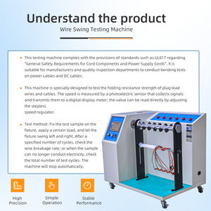 Testador de Resistência ao Flexão de Cabos para Simular Movimentos Repetidos de Conexão/Desconexão e Torção na Testagem de Vida Útil de Conectores - Product Image 3