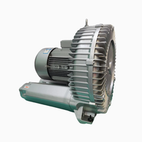 Souffleur latéral industriel 20HP 15kW 17.5kW triphasé 380V, pompe à vide pour l'aération des eaux usées
